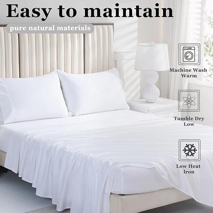 100% Cotton 4 Pcs Top Split Head Sheets for Adjustable Bed - Top Split Cal King Size Hot Pink Half Split Sleep Number Bed Sheets Split Down 34'' from The Top, 800 TC Fits Upto 12'' Deep Pocket