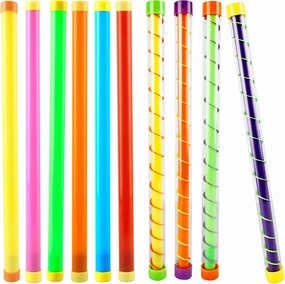10 Pack Groan Tube Noise Makers Novelty Plastic Groan Tube Colorful Noise Stick Sound Tubes Toys for Family Gathering Party Favors Birthday Gifts
