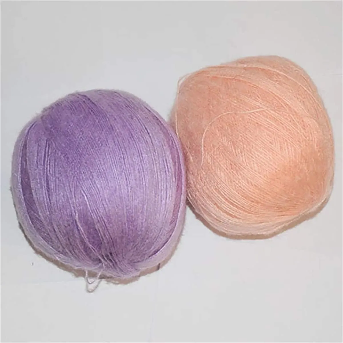 10pcs 250g 8.1oz Soild Color Angola Amorous Mohair Crochet Wool Yarn for DIY Handmade Knitted Crochet Baby Sweater Scarf Shawl Scarf Fine Thread Clothes Yarn Blue