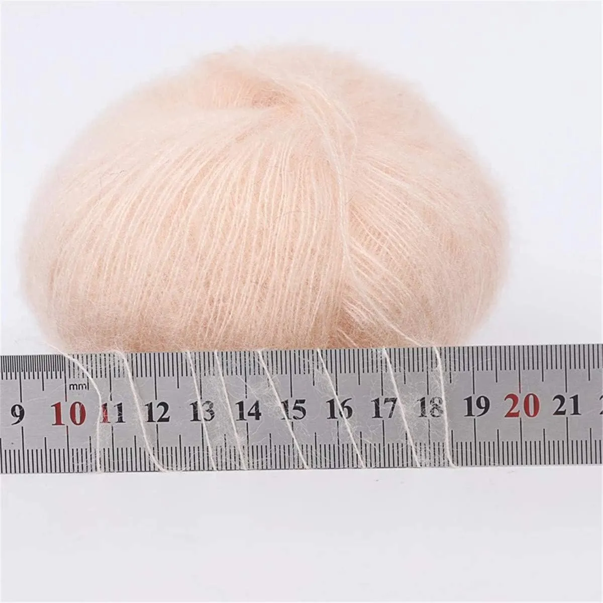 10pcs 250g 8.1oz Soild Color Angola Amorous Mohair Crochet Wool Yarn for DIY Handmade Knitted Crochet Baby Sweater Scarf Shawl Scarf Fine Thread Clothes Yarn Blue