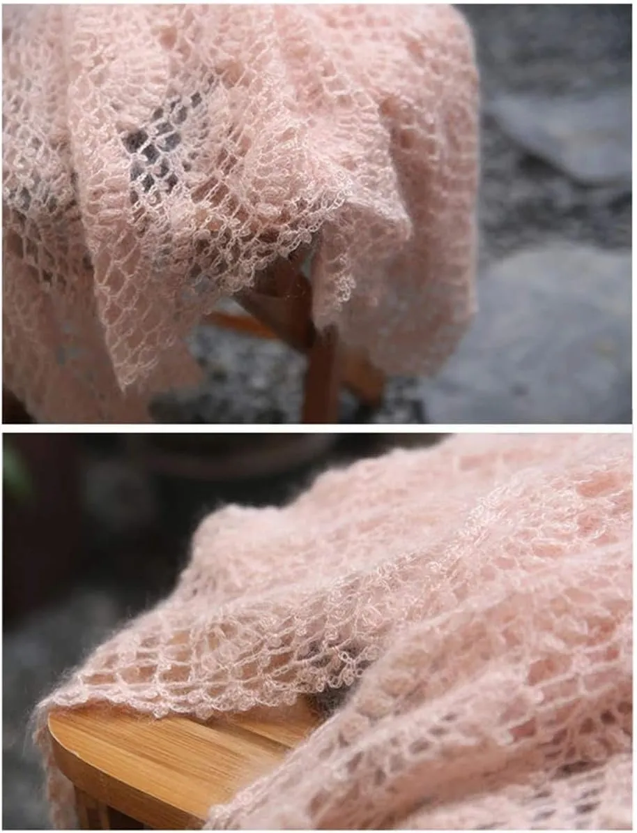 10pcs 250g 8.1oz Soild Color Angola Amorous Mohair Crochet Wool Yarn for DIY Handmade Knitted Crochet Baby Sweater Scarf Shawl Scarf Fine Thread Clothes Yarn Gray