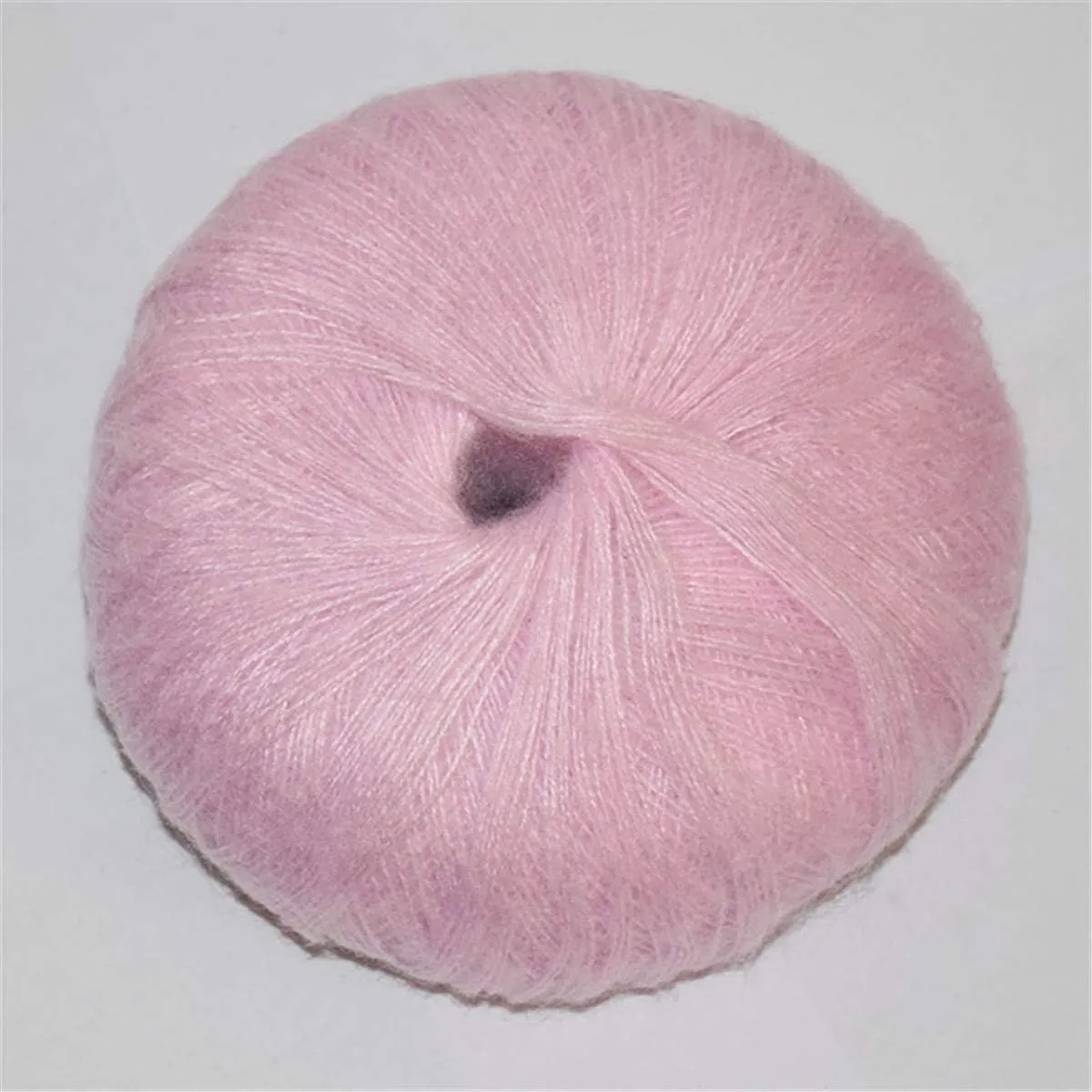 10pcs 250g 8.1oz Soild Color Angola Amorous Mohair Crochet Wool Yarn for DIY Handmade Knitted Crochet Baby Sweater Scarf Shawl Scarf Fine Thread Clothes Yarn Gray