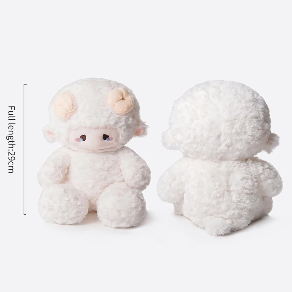 11.4 Inch Sheep Plush Toy, Super Soft Sheep Stuffed Animal, Cute Lamb Stuffed Animal, Gift for Kids and Adults（Pink）