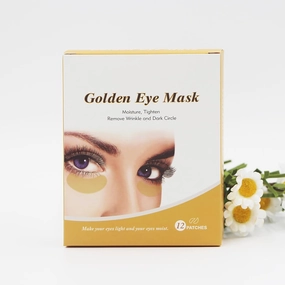 12 Pack Under Eye Patches for Puffy Eyes Treatment, Gold Gel Crystal Collagen Eye Mask – Fades Dark Circles and Puffiness, Relieves Stress, Reduces Wrinkles, and Restores Skin Vitality & Freshness.