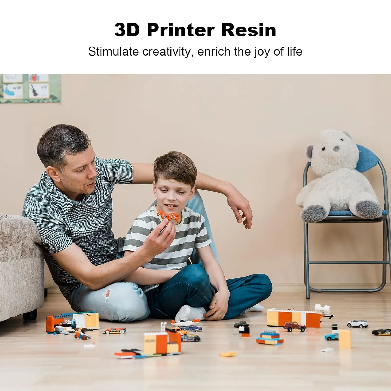 12K Pro Red Wax 3D Printer Resin - RC900, Designed for Highly Detailed Jewelry/ 3D Models, 12K   Performance & Non-Brittle, Print Best with 10K/12K LCD/DLP 3D Printers (RC900 12K Pro, 1kg)