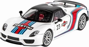 1:18 for 918 Spyder Martini Racing Alloy Superscar Diecast Model Vehicle(Blue)