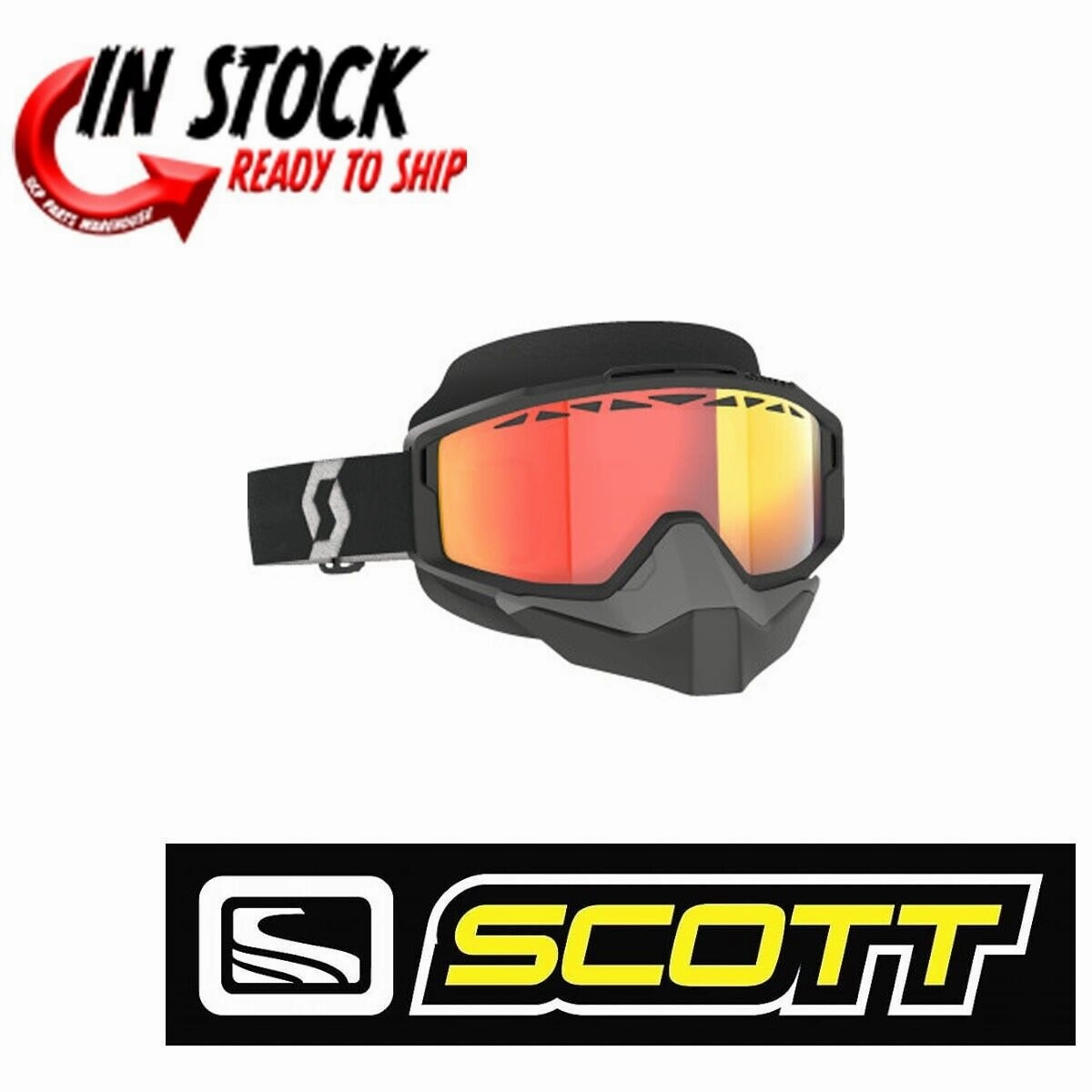 2024 SCOTT SPLIT OTG LIGHT SENSITIVE SNOW GOGGLE 285542-1007341