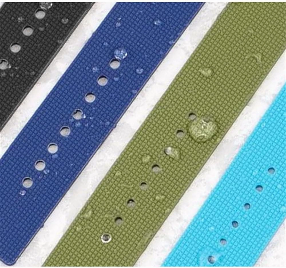 20mm 22mm 24mm Silicone Strap for Omega Soft Rubber Band Candy Color Men Women Replace Bracelet 12/14/16/18mm Watch Accessories