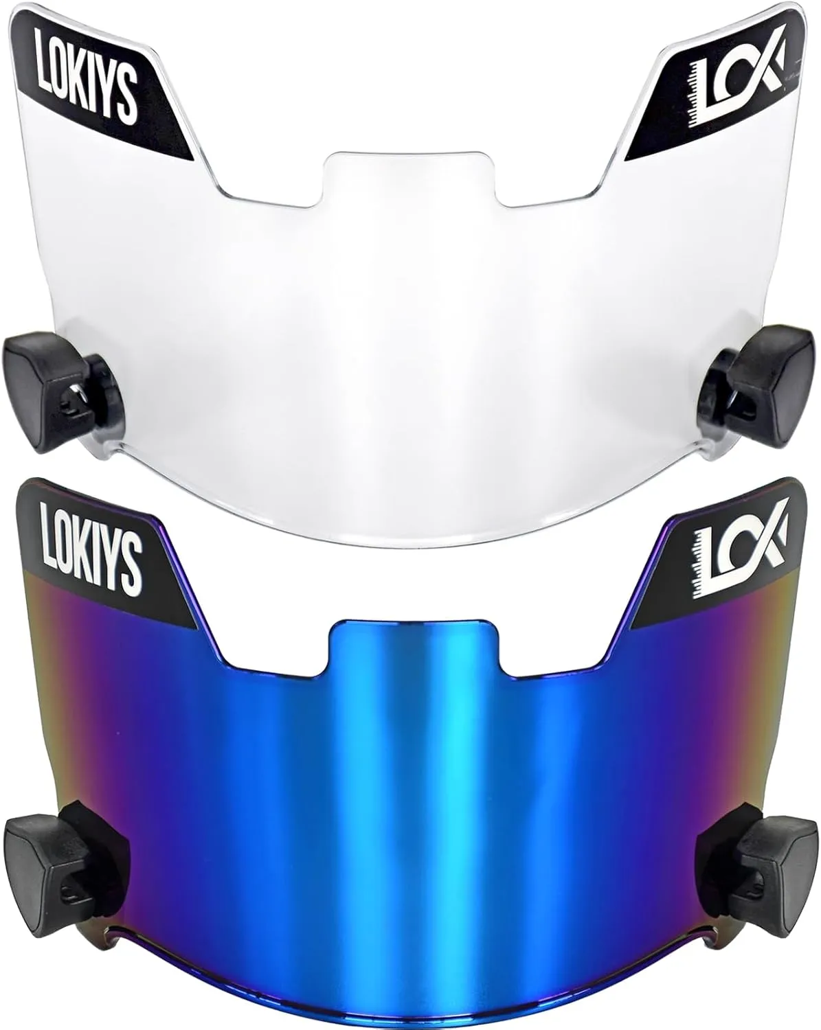 2Pcs Football Visor - for Youth Football Helmets & Adult Football Helmets