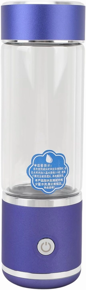 300ml Hydrogen Water Generator Bottle, Hydrogen Rich Water Glass Health Cup Machine for Home Office Travel