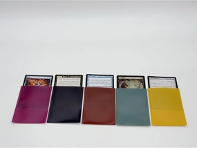 500pcs Deck Protector Card Sleeves 5 Colors 67mm*91mm as Shown