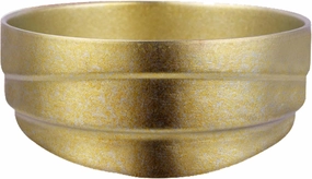 550ml Titanium Camping Bowl Walled Rice Soup Serving Bowl Lightweight Non-Slip Durable Outdoor Metal Tableware Backpacking Hiking Travel Oatmeal Food Container (Golden)