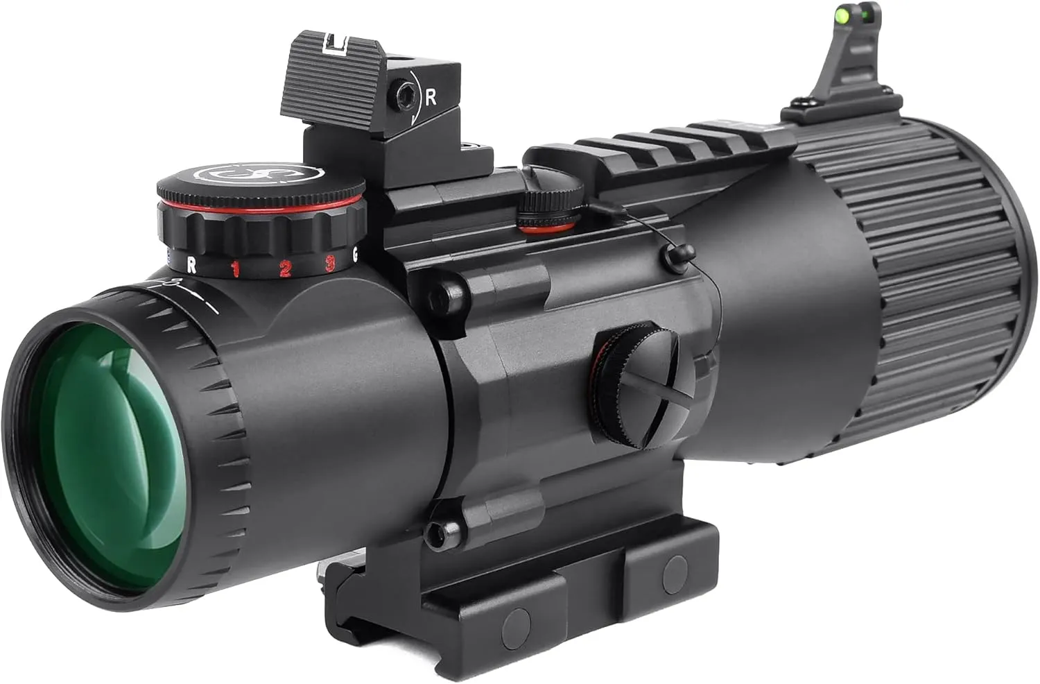 5X50mm Prism Scope GIII LS5X50 Prism Scope with Illuminated Red/Green/Blue Reticle