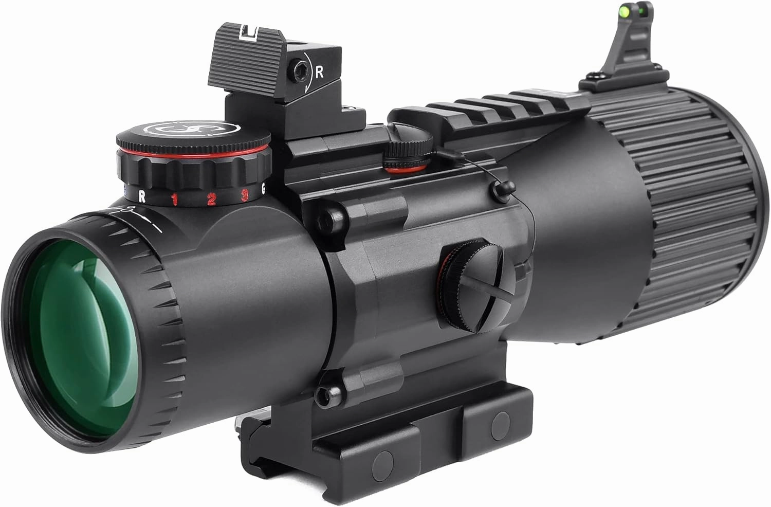 5X50mm Prism Scope GIII LS5X50 Prism Scope with Illuminated Red/Green/Blue Reticle
