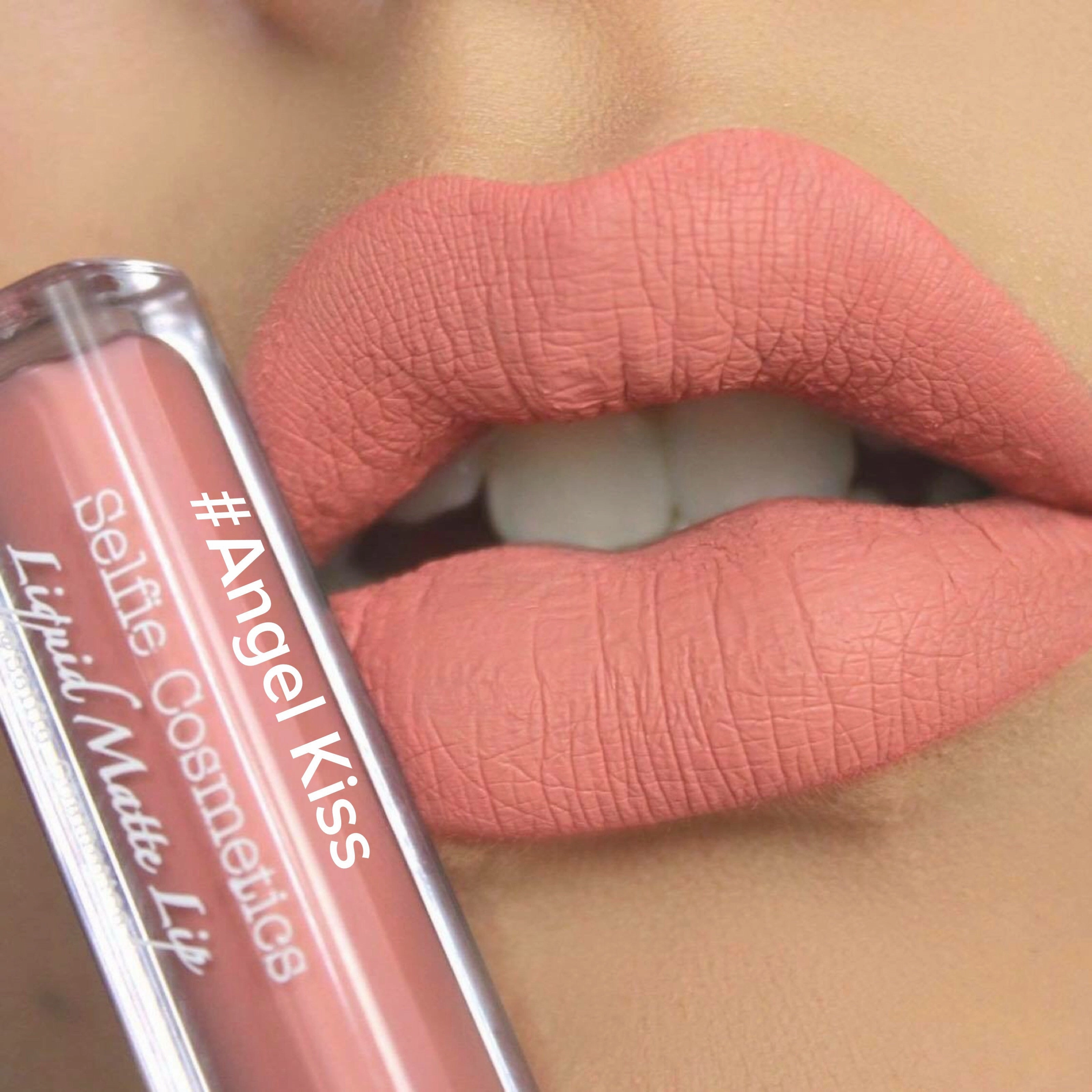 #Angel Kiss Selfie Cosmetics Matte Liquid Lipstick