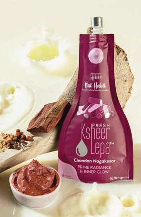 <strong>Fresh Chandan Nagakesar Lepa</strong> <br><i>Prime Radiance & Inner Glow</i>