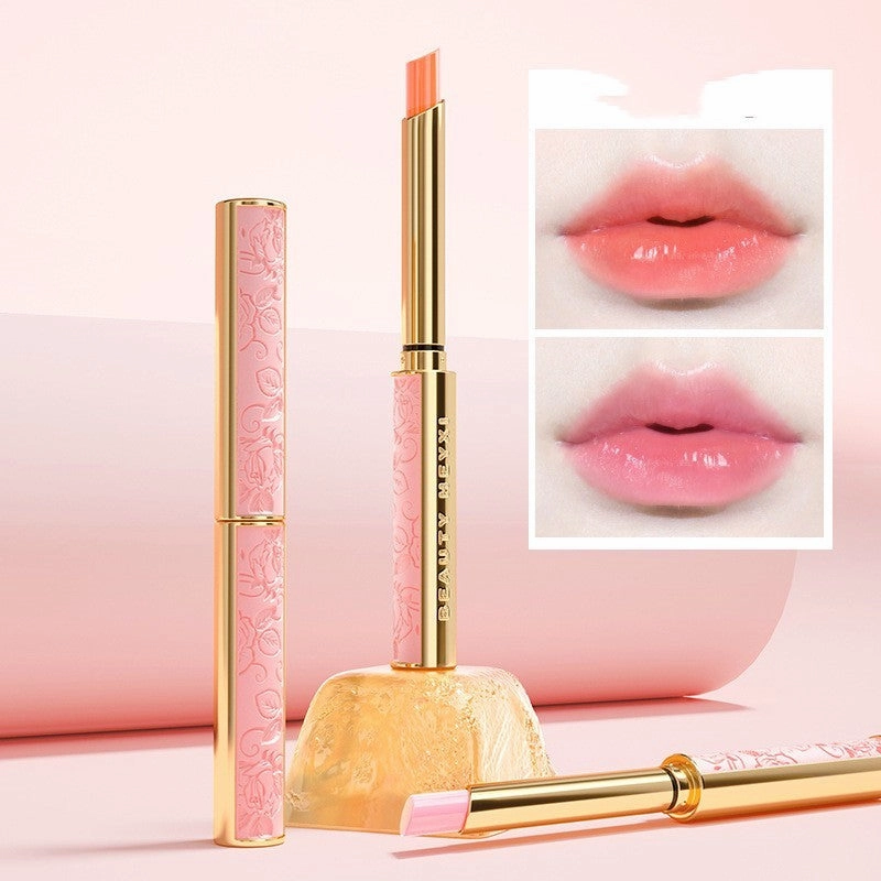 💋 Small Nude Powder Warming Lipstick – Smooth, Warm & Matte