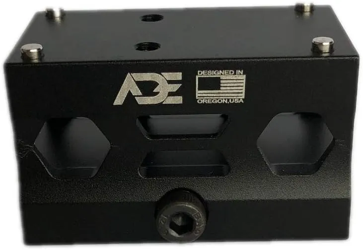 Ade Advanced Optics Absolute Cowitness Co-Witness Riser HIGH Mount - Compatible with Trijicon RMR/SRO, Swampox Kingslayer/Liberty/Justice Red Dot Sight
