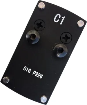 Ade Advanced Optics Pistol Mounting Plate for Sig Sauer P226, compatible with Vortex Venom/Burris Fastfire/Sightmark Reflex Dot Sight.