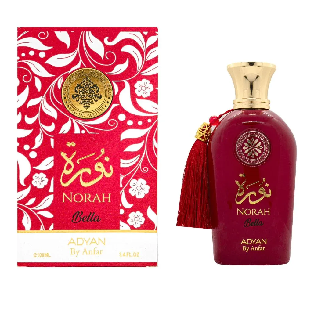 ADYAN By Anfar NORAH BELLA, Arabian EAU De Parfum For Women, Red