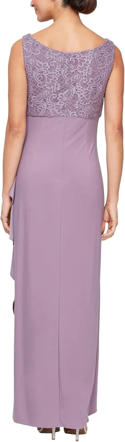 Alex Evenings Women's Empire Waist Bolero Jacket Dress (Petite and Regular Sizes)