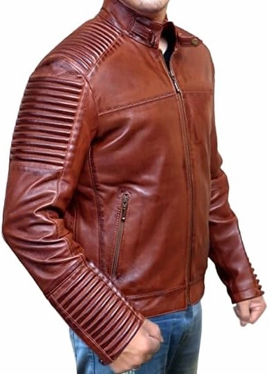 All Weather Fashions for Party Club Red leather jacket
