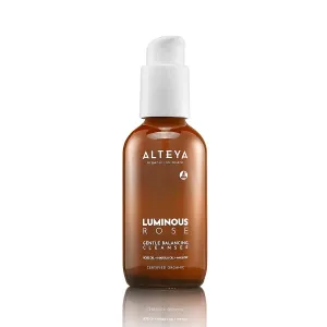 Alteya Organics Luminous Rose Gentle Balancing Cleanser 120 ml - NaTrue Certified Organic 100% Pure Natural, All Skin Types Facial Wash