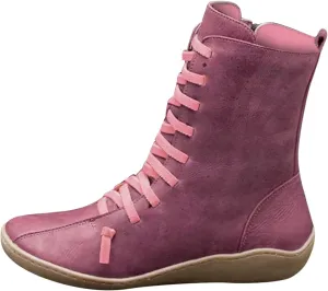 AMDBEL Fall Boots for Women 2024, Women's Ankle Boots Low Heel Arch Support Side Zipper Mid Calf Boots Walking Booties