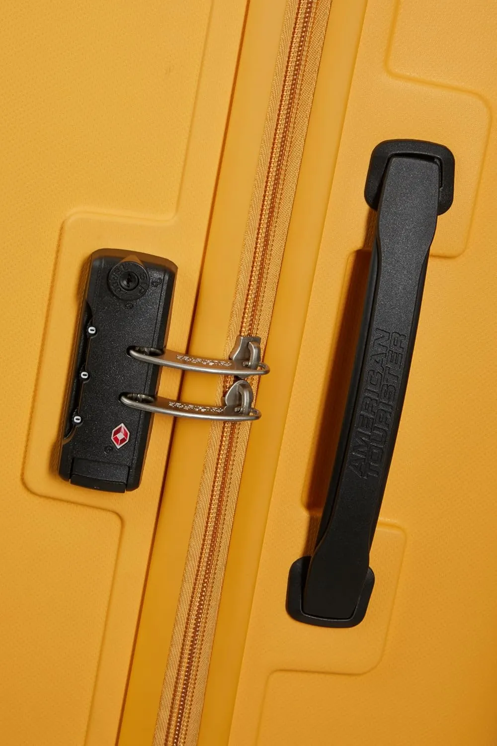 American Tourister Suitcase, Yellow (Banana Cream), M (68 cm-64 L)