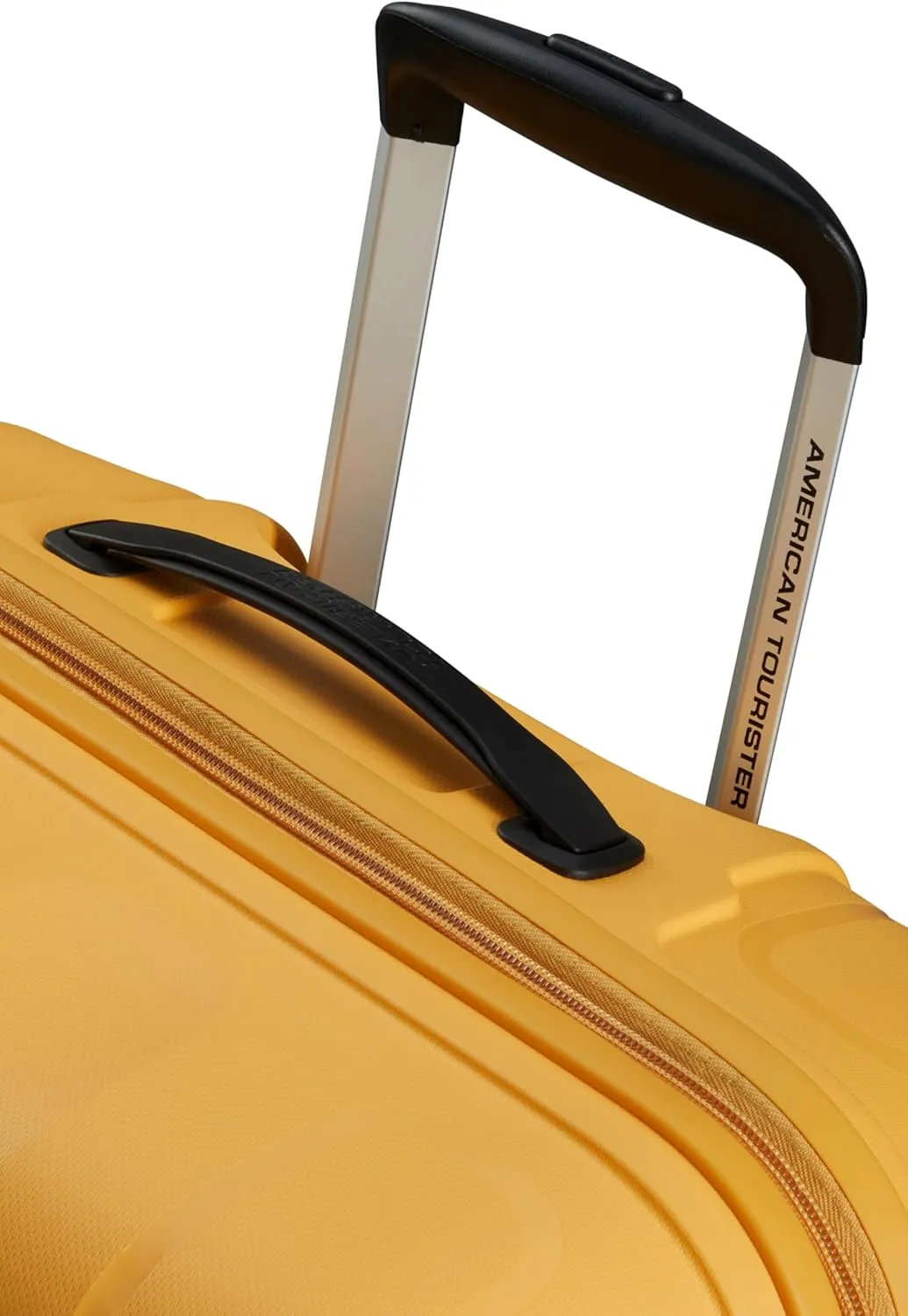 American Tourister Suitcase, Yellow (Banana Cream), M (68 cm-64 L)