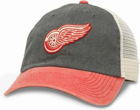 American Needle NHL Hanover Logo Mesh Adjustable Strapback Trucker Hat