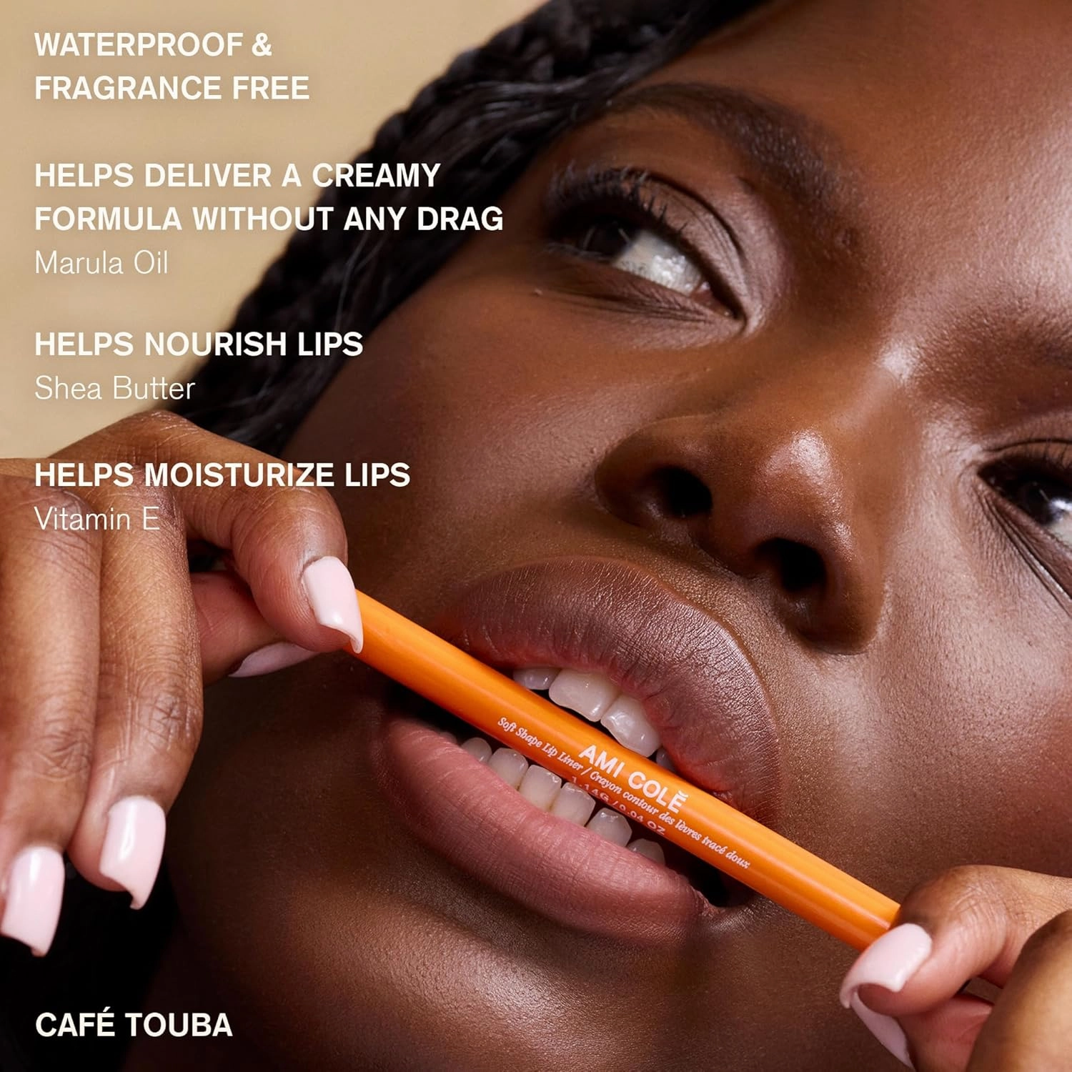 AMI COLÉ Soft Shape Lip Liner (Lac Rose - a warm pink), 0.04 oz