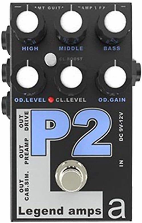 AMT Legend amps Guitar preamp (PV-5150 Emulates 2) Guitar Effects Pedal