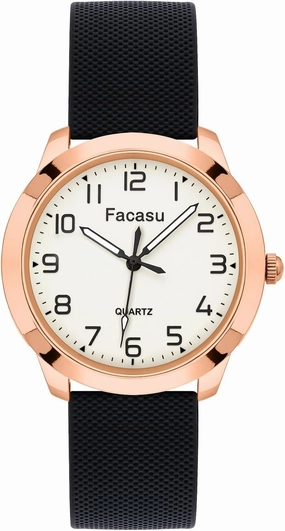 Analog Watch for Girls Ladies Women,Waterproof Simple Casual Luminous Dial Quartz Watch with Comfortable Soft Strap Easy to Read for Teen Girls Student Ages 12 