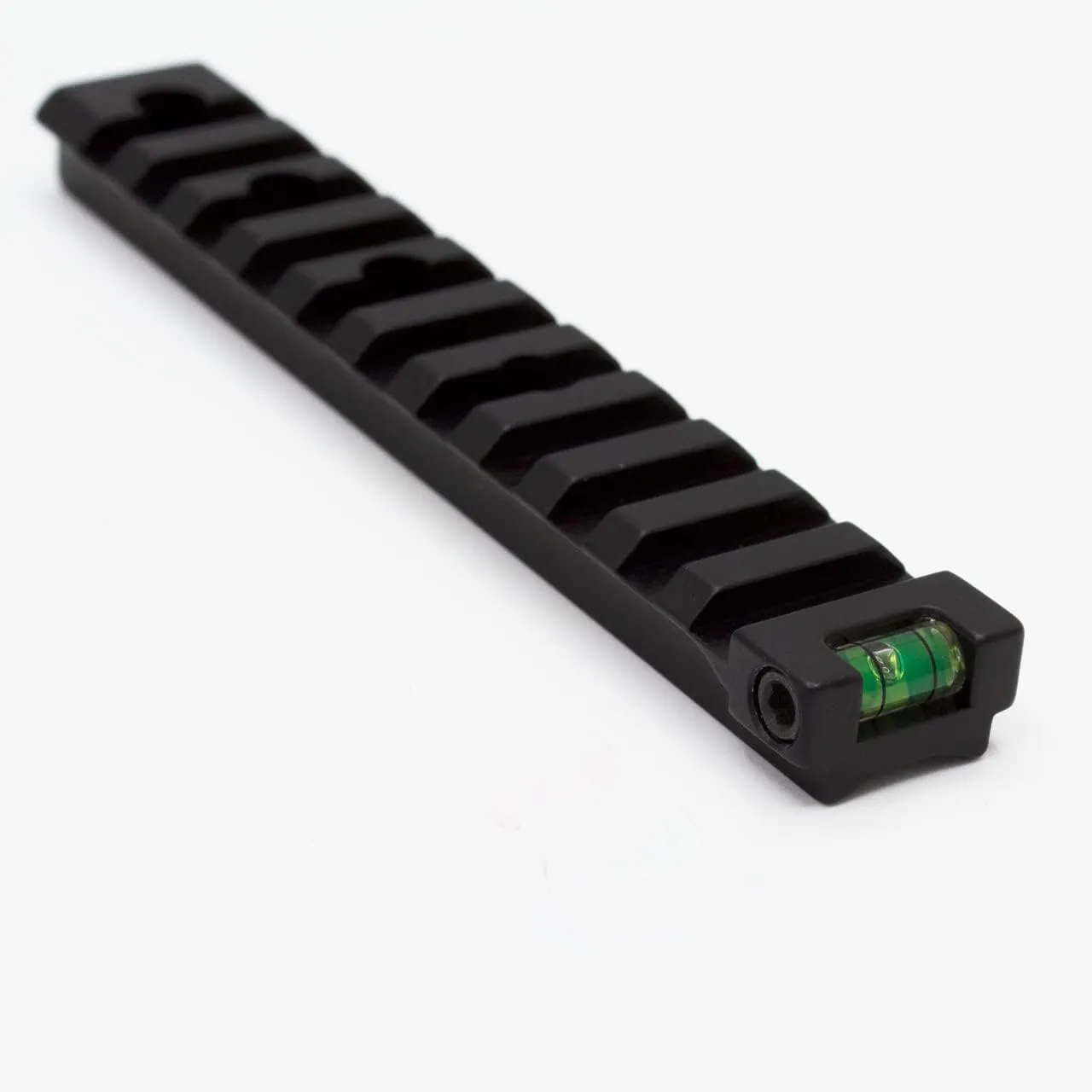 Anarchy Outdoors Scope Base for CVA Accura w/Bubble Level | Removable & Customizable Bubble Level | Picatinny Rail, 6061 Aluminum, Matte Black, 20 MOA