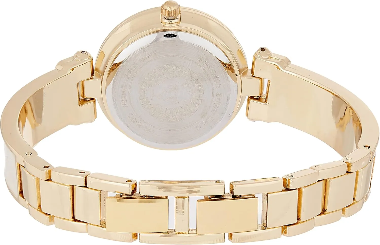 Anne Klein Women's Accented Bangle Watch and Bracelet Set, AK/3296