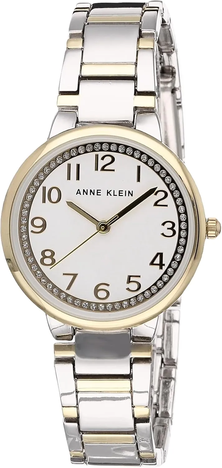 Anne Klein Women's Glitter Accented Bracelet Watch