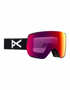 Anon M5s MFI Goggle 2025 | Black w/ Perceive Sunny Red
