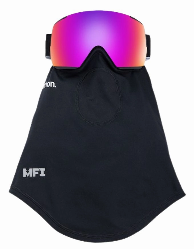 Anon M5s MFI Goggle 2025 | Black w/ Perceive Sunny Red