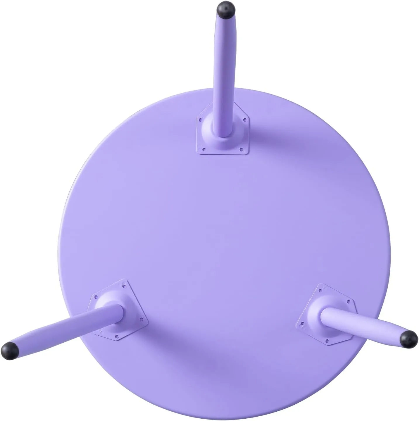 AOJEZOR Side Table: End Table for Any Room - Round Side Tables for Small Spaces - Lavender
