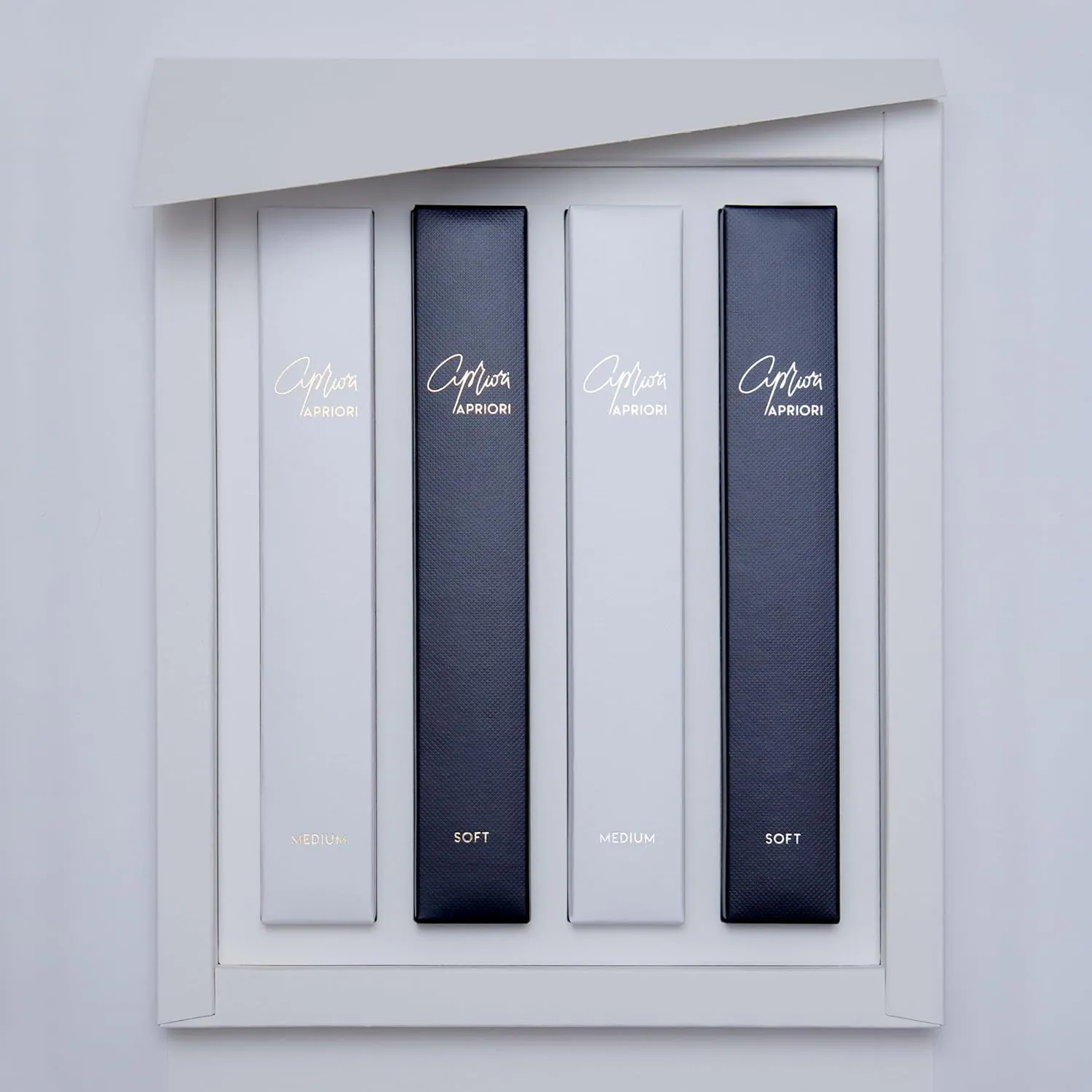 APRIORI 4-Piece Signature Series Set of Toothbrushes