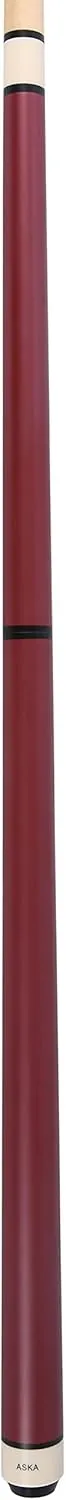 ASKA 25-Ounce Heavy Hitter Matte Jump Break Cue Stick JBC, 3pc Cue, Jump/Break Cue. 14-mm Tip, Hard Rock Canadian Maple Shaft