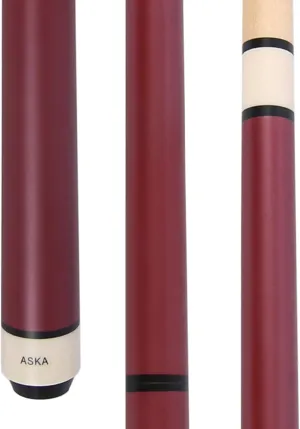 ASKA 25-Ounce Heavy Hitter Matte Jump Break Cue Stick JBC, 3pc Cue, Jump/Break Cue. 14-mm Tip, Hard Rock Canadian Maple Shaft