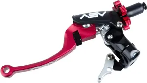 ASV C6 Series Pro Clutch Lever With Hot Start Red for Kawasaki KX450F 2006-2008