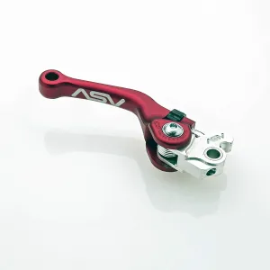 ASV Unbreakable C6 Off-Road Brake Lever # BDC616 - Shorty Red