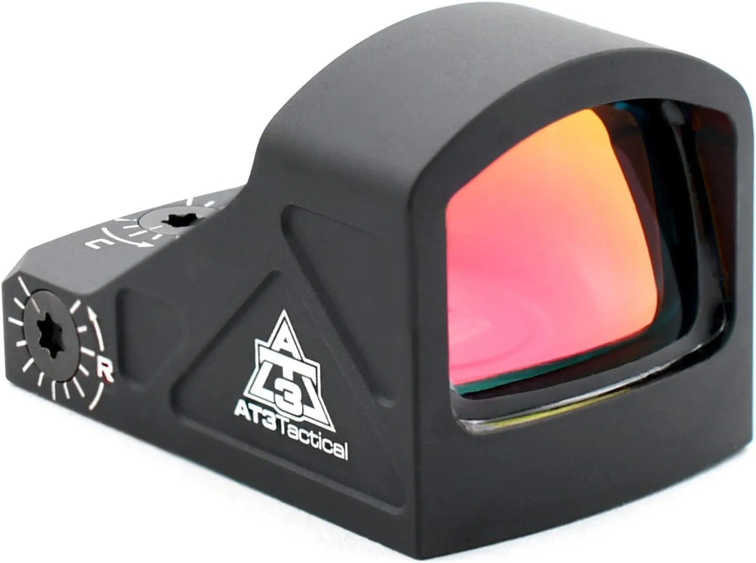 AT3 Tactical ARO-Mini™ Red Dot Sight for Subcompact Pistols - 3 MOA Reticle - RMSc Footprint