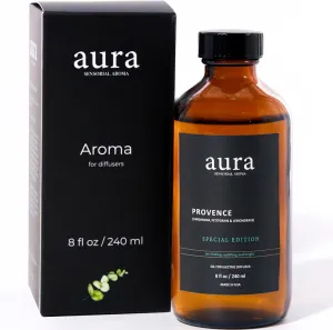 Aura Provence Lavender Fragrance Oil – Inspired by L.Labo Lavande 31 | 8 fl oz (240 ml) Diffuser Oil Blend for Aromatherapy, Essential Oil Diffuser – Hotel-Inspired, Long-Lasting Scent for Home