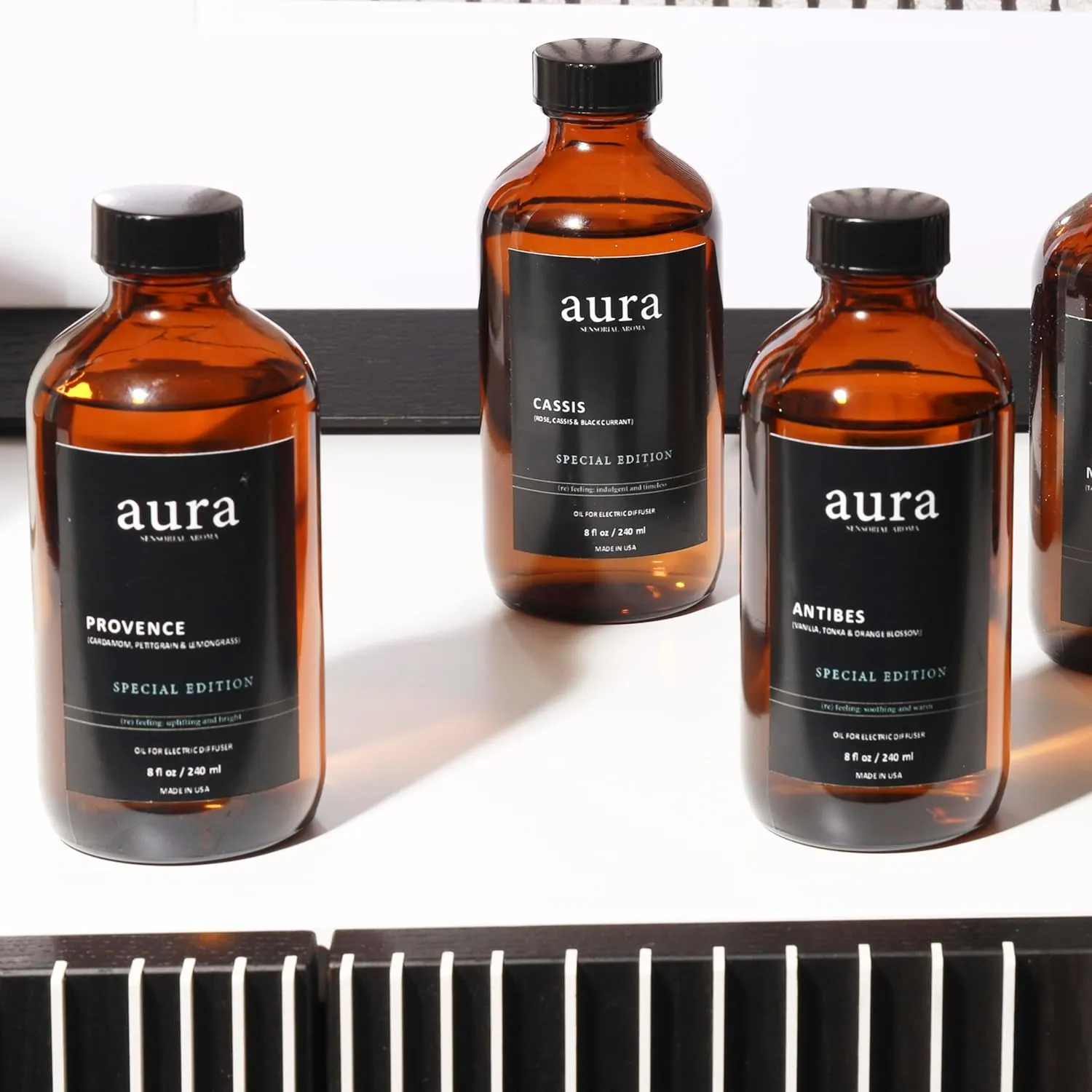 Aura Provence Lavender Fragrance Oil – Inspired by L.Labo Lavande 31 | 8 fl oz (240 ml) Diffuser Oil Blend for Aromatherapy, Essential Oil Diffuser – Hotel-Inspired, Long-Lasting Scent for Home