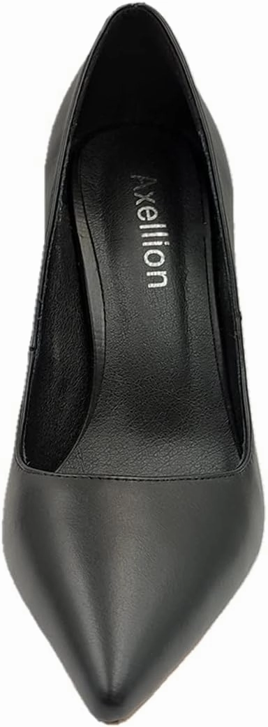 Axellion Women's Closed Toe Stiletto Pumps, Pointed Toe High Heels for Wedding, Prom, Office & Daily Wear