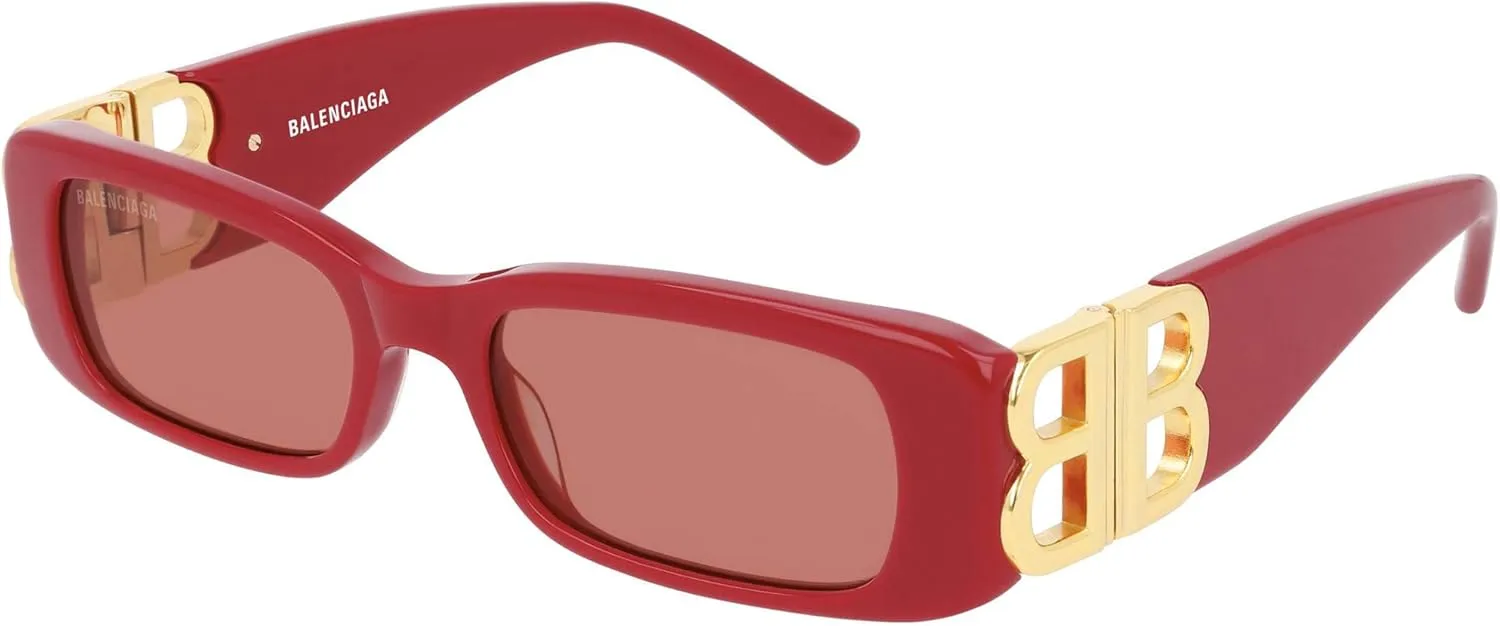 Balenciaga BB0096S Red/Red 51/18/130 women Sunglasses
